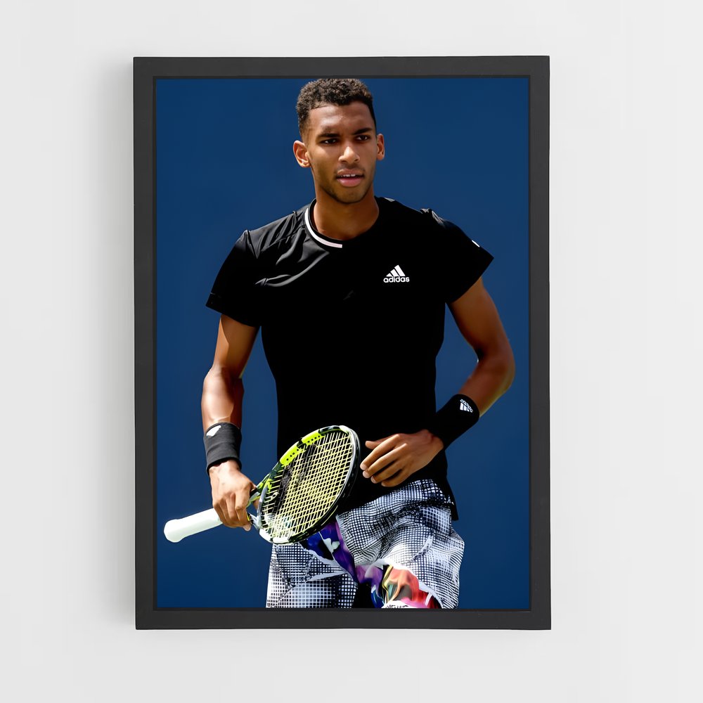 Poster Felix Auger-aliassime – affiche Tennis (vue 2)
